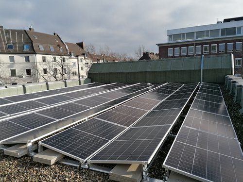 Photovoltaik im Gewerbe, Düsseldorf