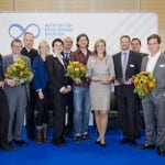 Die Preisträger und Ladatoren des Journalistenpreises 2015 der Agentur für Erneuerbare Energien © AEE