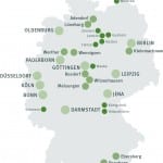 Bundesliga: Übersicht Deutschlandkarte