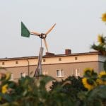 Windrad auf dem Tempelhofer Feld